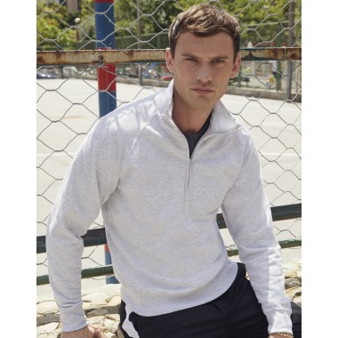 Мъжка ватирана блуза Lightweight Zip Neck Sweat